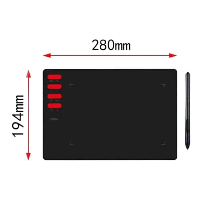 VINSA T505 Malplatte, Stil:, Package 1, Package 2, Package 3 – Bild 3