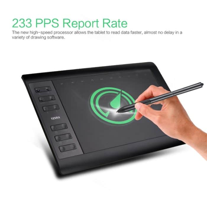 VINSA VIN1060PLUS Handmalerei-Digitaltafel, Stil:, Package 1, Package 2, Package 3, Package 4 – Bild 5