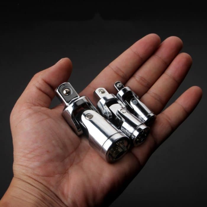 Um 360 Grad drehbares Hülsengelenk, 5 PCS 1/4 inch, 5 PCS 3/8 inch, 5 PCS 1/2 inch, 3 PCS / Set – Bild 2