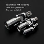 Um 360 Grad drehbares Hülsengelenk, 5 PCS 1/4 inch, 5 PCS 3/8 inch, 5 PCS 1/2 inch, 3 PCS / Set – Bild 6