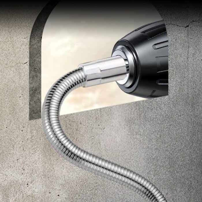 DT190TJG Universal-Ratschenschlüssel mit weichem Schaft und verlängerter Federstange, 1/4 inch, 3/8 inch, 1/2 inch, 3 in 1 Set – Bild 3