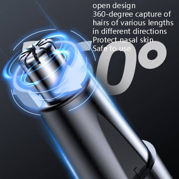 Elektrische Nasenhaarschere YD-112, Stil:, Nose Hair Device+Shaver – Bild 5