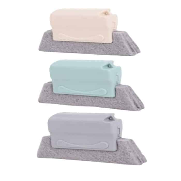 2 Set Rillenfenster Sill Reinigungsbürste – Bild 2