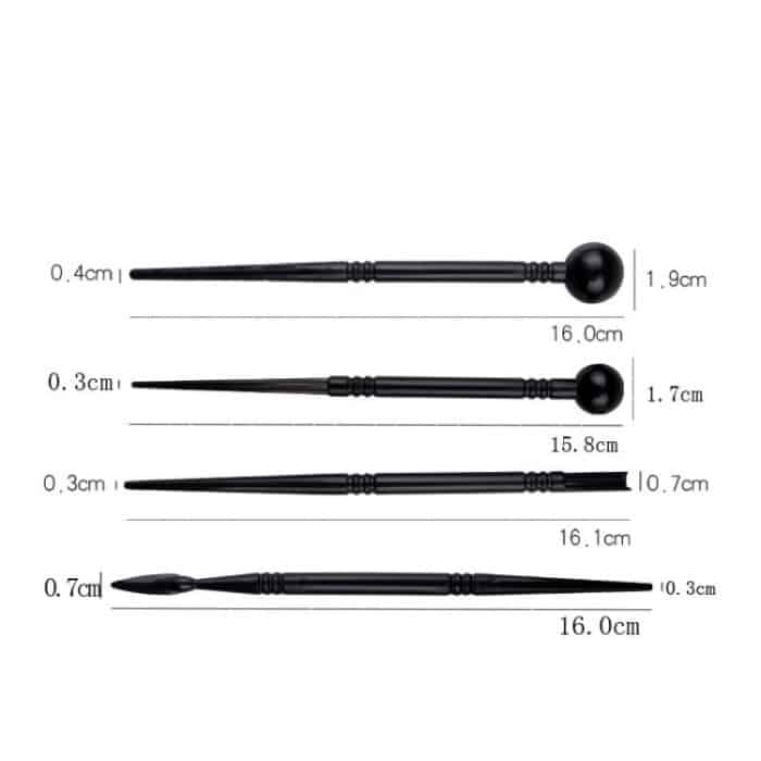 43 in 1 Clay Tool-Kombination mit Aufbewahrungstasche – Bild 6