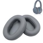 1 Paar Schwamm-Ohrpolster für SONY WH-XB900N Headset, Protein Skin-Gray, Original-Blue, For SONY WH-XB900N (Protein Black)