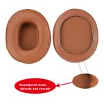 1 Paar Schaumstoff-Ohrenschützer für Audio-Technica ATH-M50 / M40 / M50X / MSR7, Sheepskin-Black, Goatskin-Brown, Sheepskin-Khaki, Goatskin-Black – Bild 4