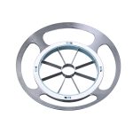 Runder Apfelschneider, Fruchtteiler aus Edelstahl, 8 Cut (Blue), 12 Cuts (Blue)