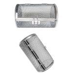 Edelstahl-Bratkäfig, Ofen, Erdnusskastanienkäfig, A Type 12 x18cm, B Type 14 x18cm, C Type 12 x 23cm, D Type 14 x 23cm – Bild 3