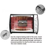 Edelstahl-Bratkäfig, Ofen, Erdnusskastanienkäfig, A Type 12 x18cm, B Type 14 x18cm, C Type 12 x 23cm, D Type 14 x 23cm – Bild 6