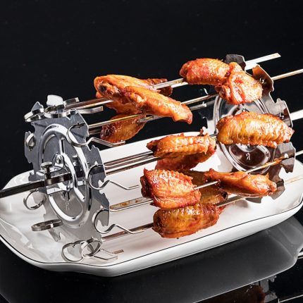 Luftfritteuse, elektrischer Ofen, Lammspießgrill, Long 25cm, Short 20cm