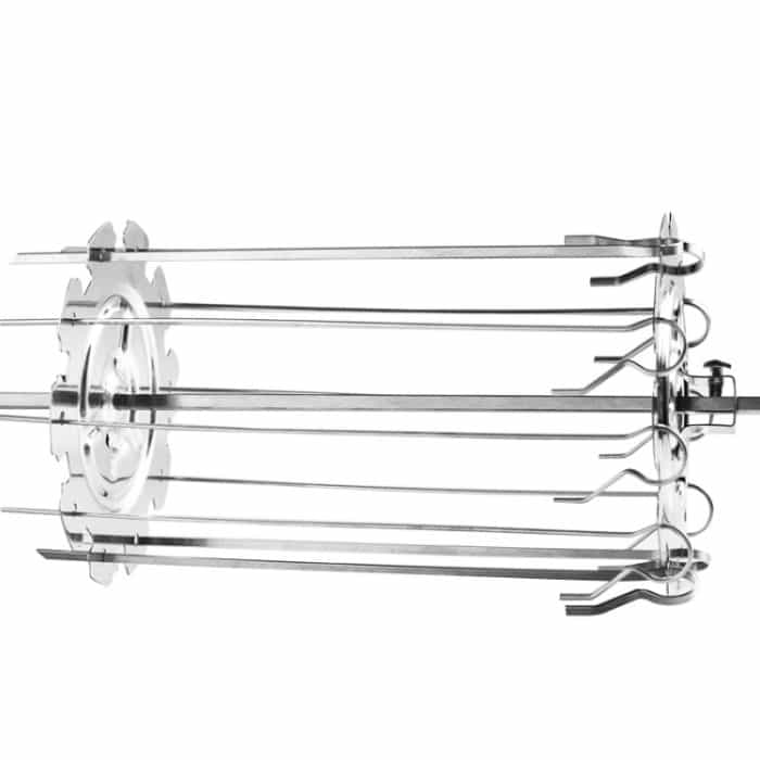 Luftfritteuse, elektrischer Ofen, Lammspießgrill, Long 25cm, Short 20cm – Bild 2