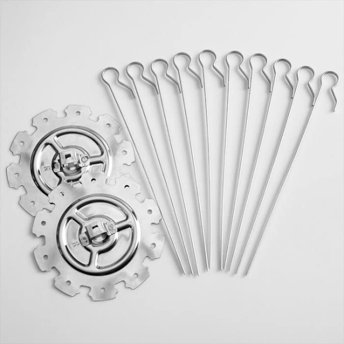 Luftfritteuse, elektrischer Ofen, Lammspießgrill, Long 25cm, Short 20cm – Bild 4