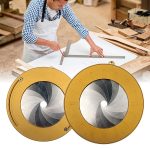 Drehbares Rundlineal aus Edelstahl, Round Ruler – Bild 6