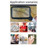 10863 3X LED-Licht-Falten-Handheld-Lupe – Bild 6