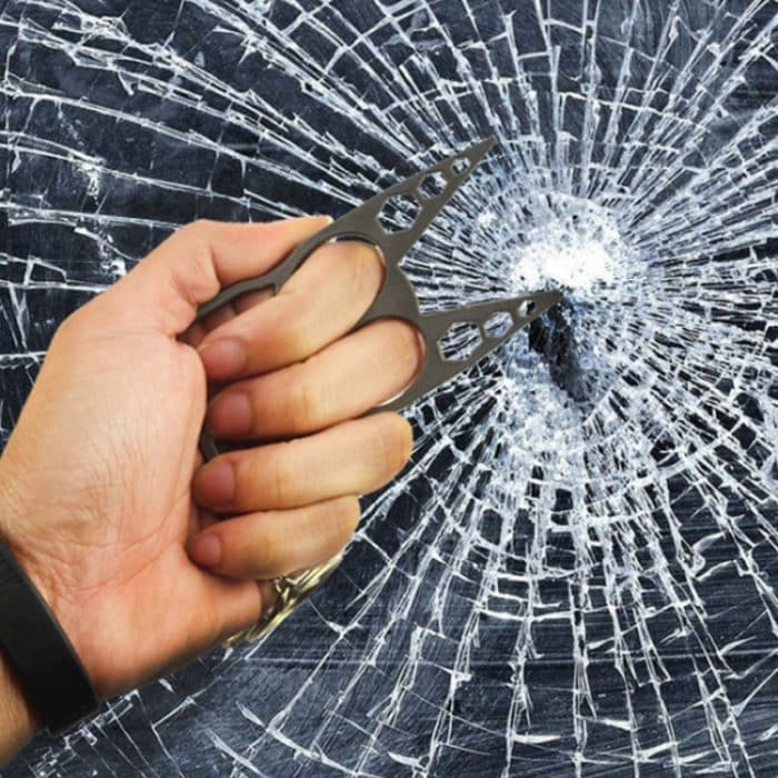 2 Stück 6-in-1 multifunktionaler Schlüsselanhänger-Flaschenöffner aus Zinklegierung, Black, Silver, Gold, Bright Green, Grass Green, Pink – Bild 5