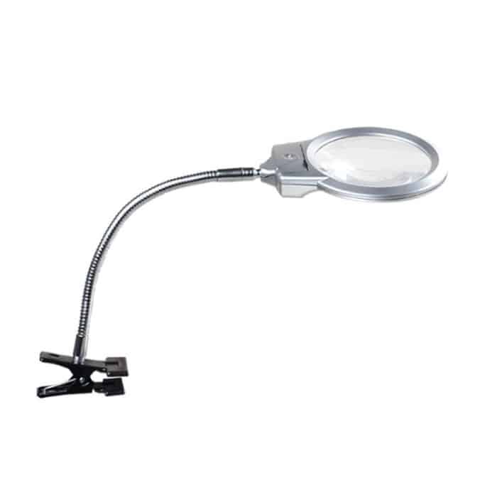 MG15122-2B 2.25x / 5x Clip-on-Lupe mit LED-Licht – Bild 1