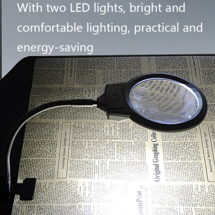 MG15122-2B 2.25x / 5x Clip-on-Lupe mit LED-Licht – Bild 5