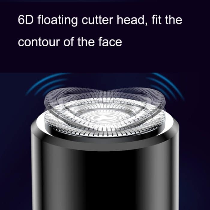 2 Stück W-TX01 tragbarer Mini-Elektrorasierer, W-TX01 Black – Bild 4