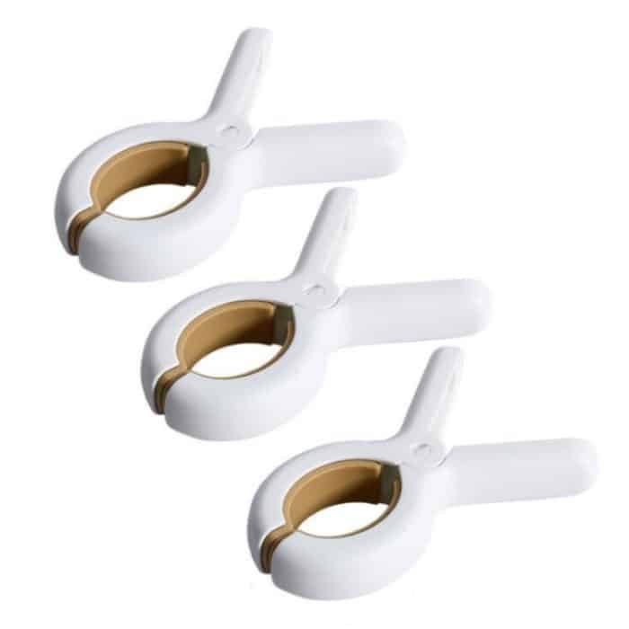 Haushaltsplastikwindundurchlässiger Blatt-fester Wäscheklammer-Aufhänger-Klipp, 3 PCS Yellow, 3 PCS Blue, 2 PCS Large Yellow, 2 PCS Large Blue – Bild 1