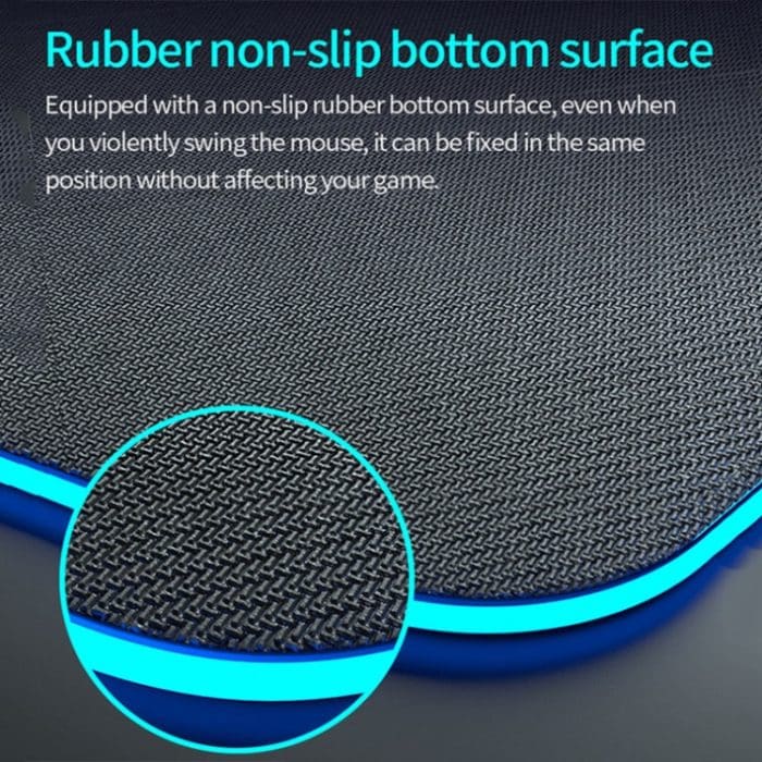 K9186 Multifunktionales RGB-Beleuchtungs-Mauspad mit kabellosem Ladegerät – Bild 4