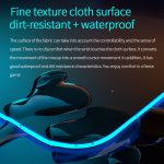 K9186 Multifunktionales RGB-Beleuchtungs-Mauspad mit kabellosem Ladegerät – Bild 5