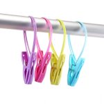 6 Packungen Multifunktionale Kunststoff winddichte Quiltgenkleidungssockenclip – Bild 3