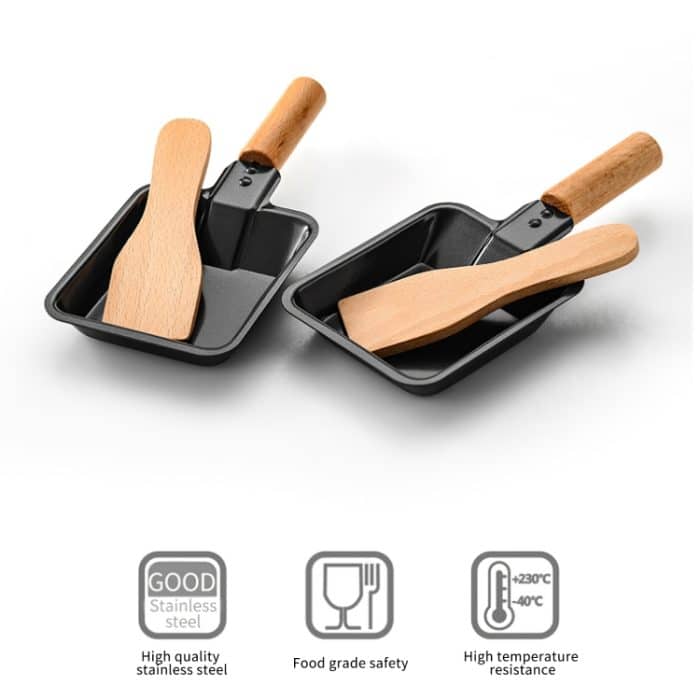 1 Set Käsegrillofen Küche Mini Non-Stick Back Pan – Bild 3