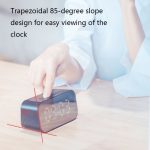 Havit M3 Subwoofer Mini-Spiegeluhr Bluetooth-Lautsprecher, Spsc:, 1200mAh (Black）, 1200mAh (White), 2200mAh (Black), 2200mAh (White) – Bild 2