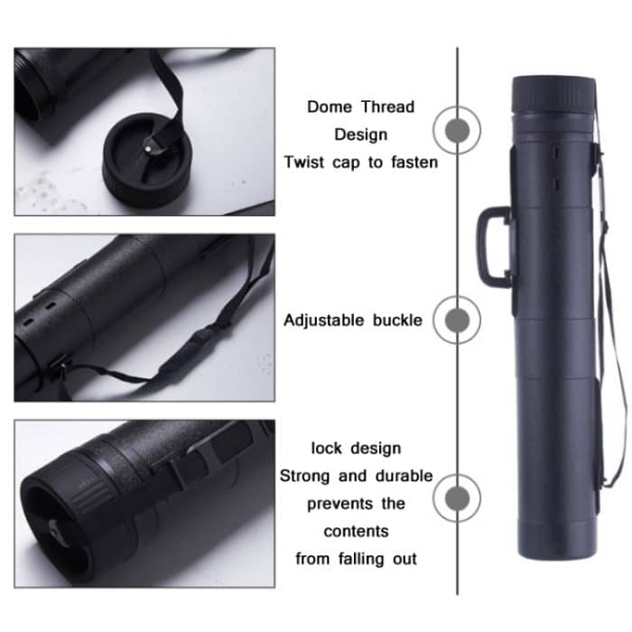 Lederstruktur, verdickte Aufbewahrungsbox für Kalligraphie und Malerei, Painting Storage Box – Bild 4