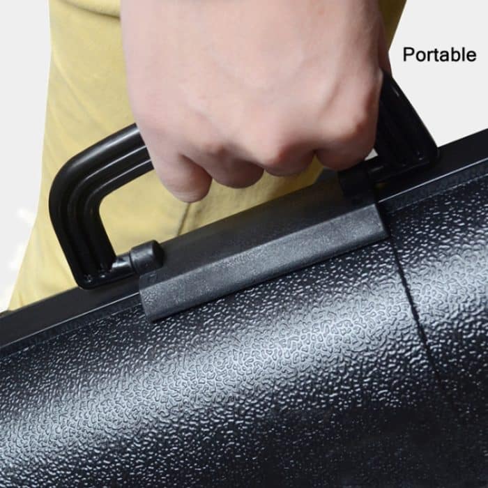 Lederstruktur, verdickte Aufbewahrungsbox für Kalligraphie und Malerei, Painting Storage Box – Bild 5