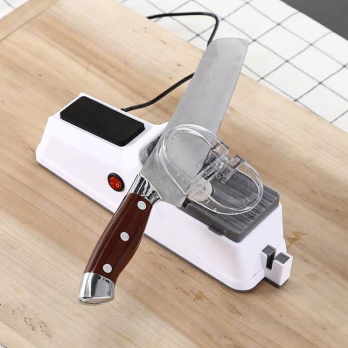 JJ-1 Kitchen Elektrischer doppelseitiger Messerschärfer, USB Plug, CN Plug – Bild 6