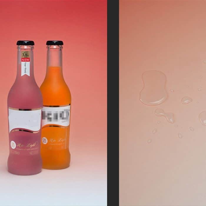 54 x 83 cm großes, doppelseitiges Morandi-Film-Foto-Requisiten-Hintergrundpapier mit Farbverlauf, Red / Gold Brown, Blue /Green, Deep Gray / Light Gray – Bild 4