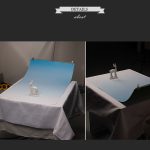 54 x 83 cm großes, doppelseitiges Morandi-Film-Foto-Requisiten-Hintergrundpapier mit Farbverlauf, Red / Gold Brown, Blue /Green, Deep Gray / Light Gray – Bild 6