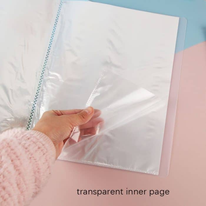 4-teiliges Datenblatt für Studenten-Briefpapierordner, 10 Pages, 20 Pages, 30 Pages, 40 Pages, 60 Pages – Bild 4