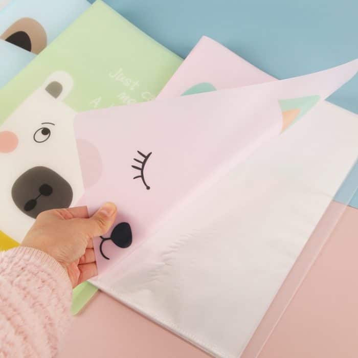 4-teiliges Datenblatt für Studenten-Briefpapierordner, 10 Pages, 20 Pages, 30 Pages, 40 Pages, 60 Pages – Bild 6