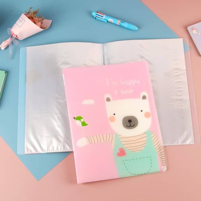 4-teiliges Datenblatt für Studenten-Briefpapierordner, 10 Pages, 20 Pages, 30 Pages, 40 Pages, 60 Pages – Bild 7