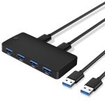 USB3.0 4-in-1-Computer-Drucker-Sharing