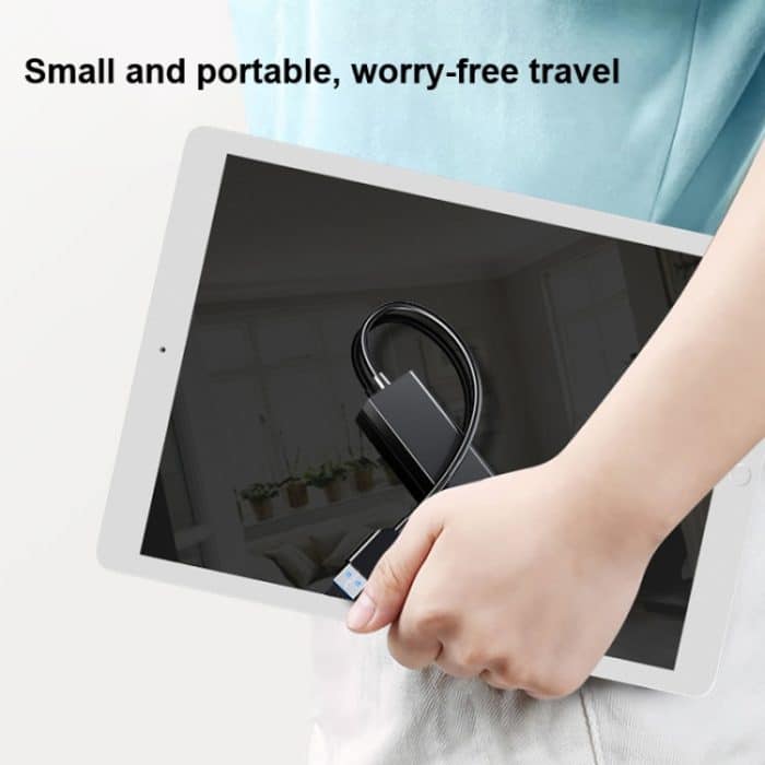 4 x USB 2.0-Ports, HUB-Konverter, Kabellänge: 15 cm, Stil:, Without Light Bar, With Light Bar Black, With Light Bar White – Bild 5