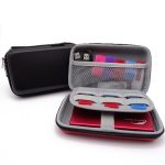 CHKJOK GH1805 EVA Mobile Festplatte Anti-Druck-Hartschalentasche, GH1805 Black, GH1805 Blue, GH1805 Red