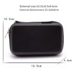 CHKJOK GH1805 EVA Mobile Festplatte Anti-Druck-Hartschalentasche, GH1805 Black, GH1805 Blue, GH1805 Red – Bild 3