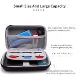 CHKJOK GH1805 EVA Mobile Festplatte Anti-Druck-Hartschalentasche, GH1805 Black, GH1805 Blue, GH1805 Red – Bild 4