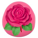 2 Stück große Rosenblüten-handgemachte Seifen-Silikonform, Big Rose Mold – Bild 5
