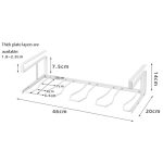 HP220110 Schuhschrank-Trennwand, Kofferraum-Aufbewahrungsregal, HP220110 – Bild 3