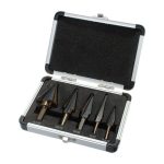 Pagodenbohrer, Hochgeschwindigkeits-Stahlöffner, dreieckiger Griff, Treppenbohrer, 5 In 1 / Set Stairs Drill Bit – Bild 7
