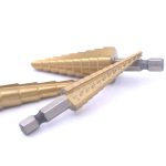 3-in-1-Sechskantschaft-Stufenbohrer, Schnellarbeitsstahl-Werkzeug zum Öffnen des hinteren Lochs, 3 In 1 / Set Hexagonal Shank Step Drill – Bild 5