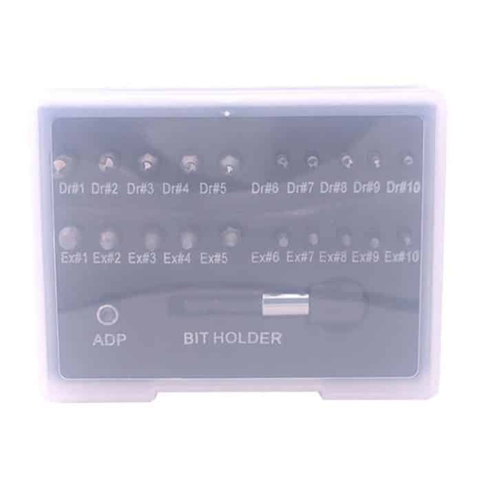 22-teiliges Schnellarbeitsstahl-Anti-Zahn-Kältemittelentfernungswerkzeug zum Herausnehmen von Stellschrauben, Anti-Tooth Refrigerant Removal Tool – Bild 3