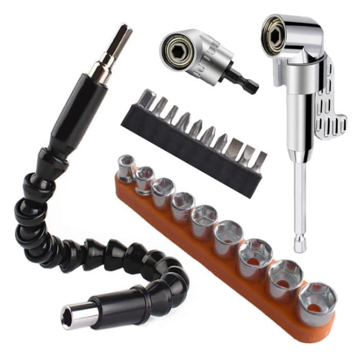 22 Teile/satz Schraubendreher Ecke Universal Weiche Welle Sechskantgriff Batch-kombinationswerkzeug, 22 PCS / Set Shaft Hex – Bild 1