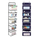 Fünflagige, nicht gewebte Hängetasche für die hintere Tür, Five-Layer Non-Woven White, Five-Layer Non-Woven Blue – Bild 2