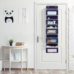 Fünflagige, nicht gewebte Hängetasche für die hintere Tür, Five-Layer Non-Woven White, Five-Layer Non-Woven Blue – Bild 4