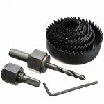 Offene Maschine für die Holzbearbeitung, Kunststofffass, Gipskarton-Stanzer, Bohrmaschine, Reibahle, Holzbearbeitungswerkzeug, 16 PCS / Set – Bild 3